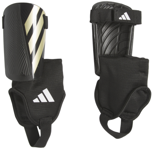 Adidas Schienbeinschoner Black / Gold Metallic / White Gr. S, M, L